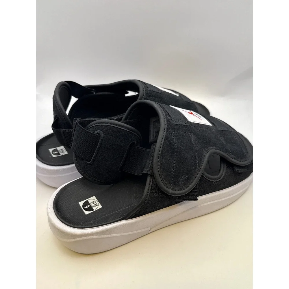 Jordan LS Slide Black White University Red DO6379-061 Mens Size 9 Sandals